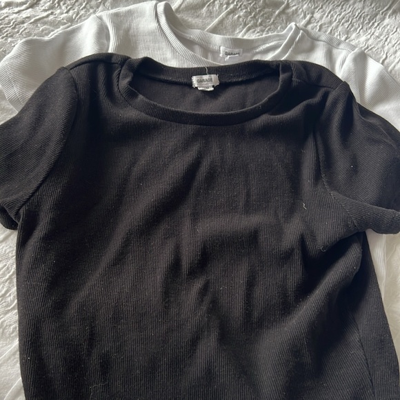 Black and White Garage baby tee ( TWO) - Picture 4 of 4
